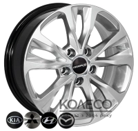 Диски Zorat Wheels BK5212 W6.5 R16 PCD5x108 ET37 DIA65.1 HS