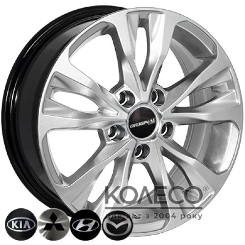 Zorat Wheels BK5212 W6.5 R16 PCD5x108 ET37 DIA65.1 HS