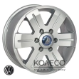 ZW BK562 W7 R15 PCD5x130 ET50 DIA84.1 silver