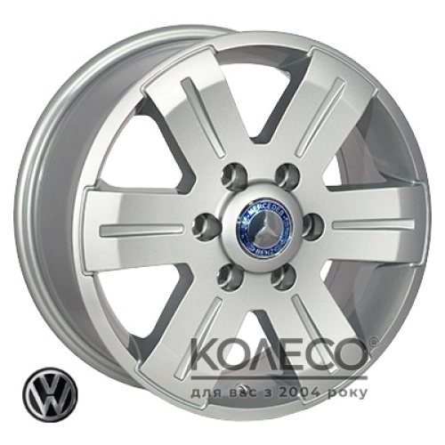 ZW BK562 W7 R15 PCD5x130 ET50 DIA84.1 silver