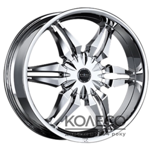 Zyoxx ZX6 W8.5 R20 PCD5x120 ET35 DIA78.1 chrome