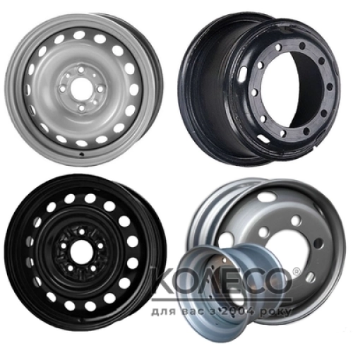 Дорожная Карта W6 R15 PCD4x100 ET45 DIA54.1 Black