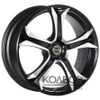 Kosei RX W8 R17 PCD5x112 ET35 DIA73.1 Black