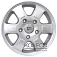WSP Italy Mercedes (W776) Rhino W6 R15 PCD5x130 ET60 DIA84.1 silver