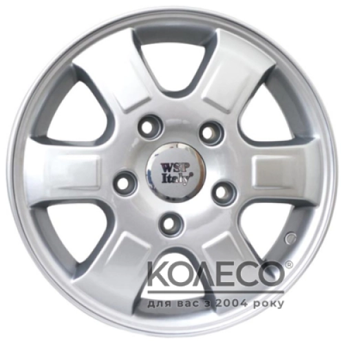WSP Italy Mercedes (W776) Rhino W6 R15 PCD5x130 ET60 DIA84.1 silver