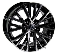 Диски Replica Volkswagen (VV5213) W6.5 R15 PCD5x112 ET35 DIA57.1 BMF