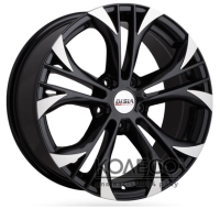 Диски Disla Assassin W8 R18 PCD5x114.3 ET42 DIA67.1 black diamond