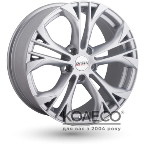Disla Assassin W8 R18 PCD5x112 ET45 DIA66.6 silver