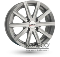 Диски Disla Baretta W5.5 R13 PCD4x114.3 ET30 DIA67.1 silver