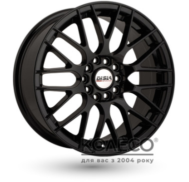 Disla Bayern W7.5 R17 PCD5x114.3 ET45 DIA67.1 Black