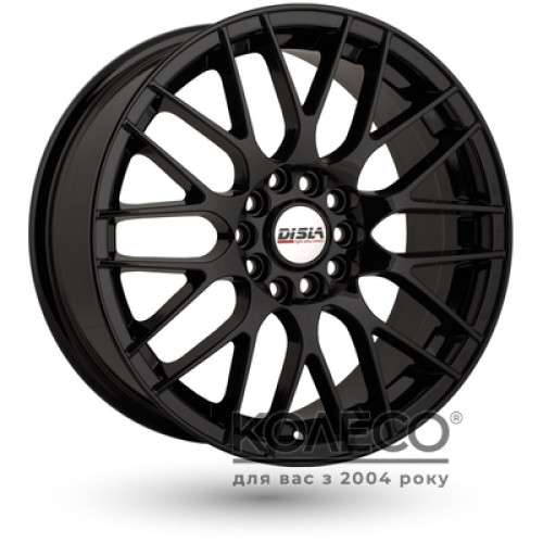 Disla Bayern W7.5 R17 PCD5x114.3 ET45 DIA67.1 Black