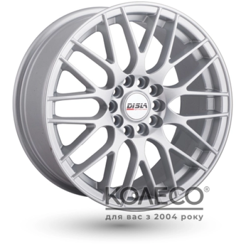 Disla Bayern W7.5 R17 PCD5x112 ET45 DIA66.6 silver