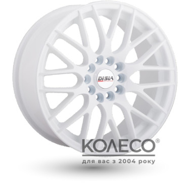 Disla Bayern W7.5 R17 PCD5x120 ET20 DIA72.6 white