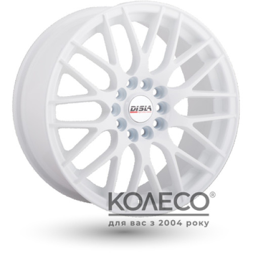 Disla Bayern W7.5 R17 PCD5x120 ET20 DIA72.6 white