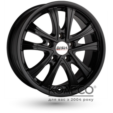 Disla Evolution W6.5 R15 PCD5x100 ET35 DIA57.1 black