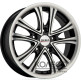 Disla Evolution W6.5 R15 PCD5x112 ET35 DIA57.1 Black Diamond