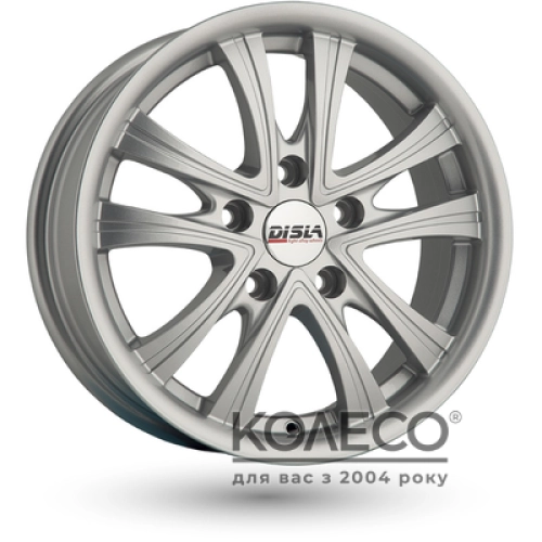 Disla Evolution W7 R16 PCD5x120 ET38 DIA65.1 silver