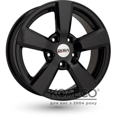 Disla Formula W7 R16 PCD4x108 ET38 DIA67.1 Black