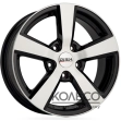 Disla Formula W6.5 R15 PCD5x108 ET35 DIA67.1 Black Diamond