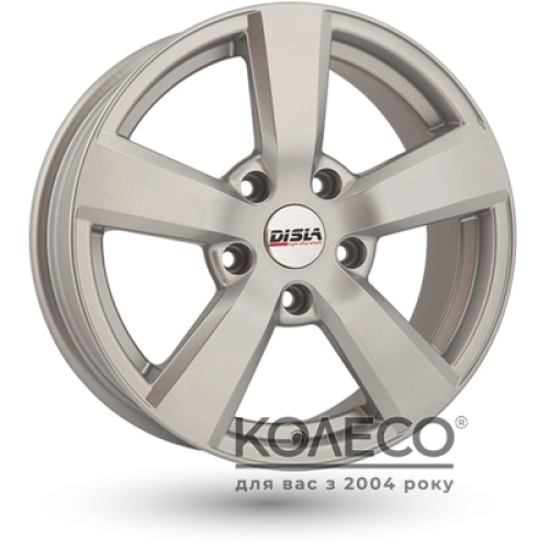 Disla Formula W7 R16 PCD5x114.3 ET42 DIA67.1 silver