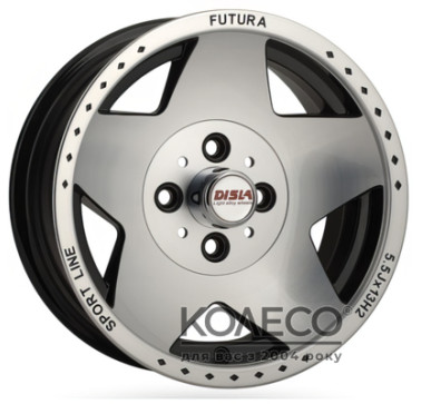 Disla Futura W5.5 R13 PCD4x98 ET5 DIA58.6 BD