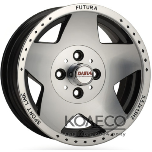 Disla Futura W5.5 R13 PCD4x98 ET5 DIA58.6 BD