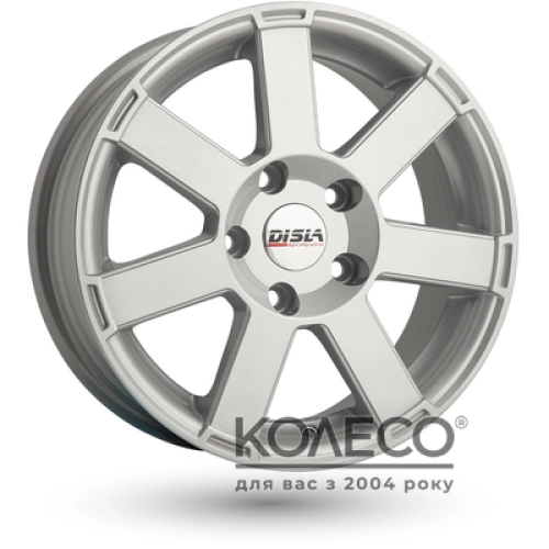 Disla Hornet W7 R16 PCD5x120 ET38 DIA65.1 silver