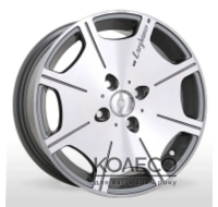 Диски Storm YQ-902 W8.5 R20 PCD5x114.3 ET40 DIA73.1 H