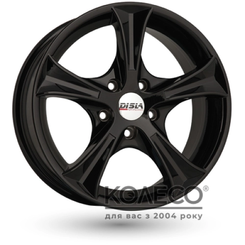 Disla Luxury W7.5 R17 PCD5x100 ET40 DIA67.1 Black