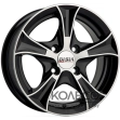 Disla Luxury W7 R16 PCD5x112 ET38 DIA66.6 Black Diamond