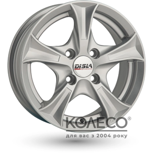 Disla Luxury W7 R16 PCD5x114.3 ET38 DIA67.1 silver