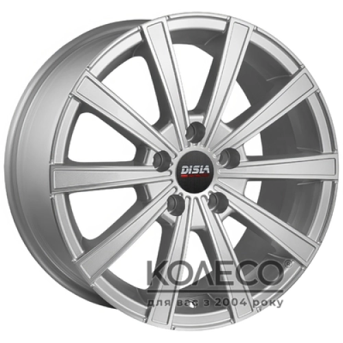 Disla Mirage W7 R16 PCD5x115 ET38 DIA70.1 silver