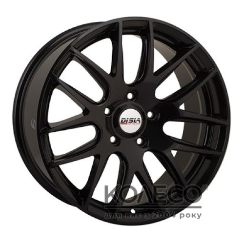 Disla Munich W8 R18 PCD5x112 ET40 DIA66.6 Black Matt