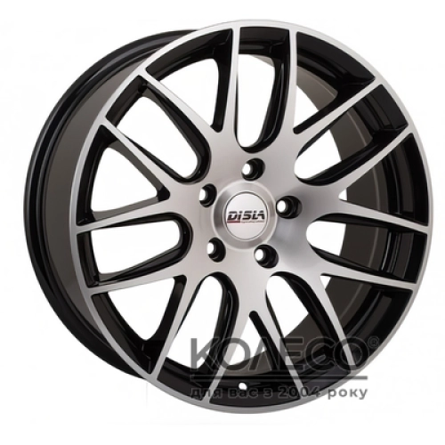 Disla Munich W8 R18 PCD5x112 ET35 DIA67.1 Black Matt