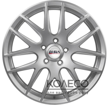 Disla Munich W8 R18 PCD5x112 ET35 DIA66.6 silver