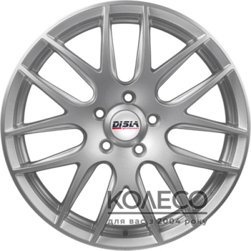 Disla Munich W8 R18 PCD5x112 ET35 DIA66.6 silver