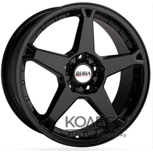 Disla Rapide W6.5 R15 PCD5x114.3 ET35 DIA67.1 black