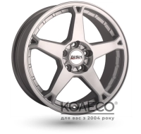 Диски Disla Rapide W7.5 R17 PCD5x112 ET40 DIA66.6 silver