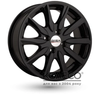 Диски Disla Raptor W6.5 R15 PCD4x108 ET25 DIA65.1 black