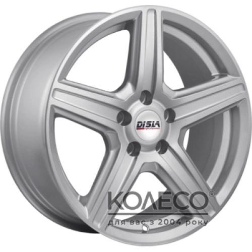 Disla Scorpio W8 R18 PCD5x112 ET35 DIA66.6 silver