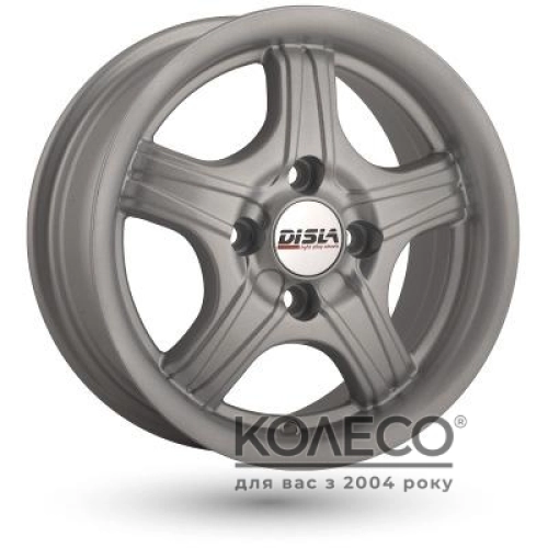 Disla Star W5.5 R13 PCD4x100 ET30 DIA67.1 silver
