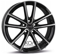 Диски Borbet W W8 R18 PCD5x114.3 ET50 DIA72.5 gloss black polished