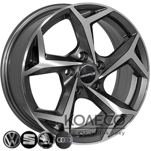 ZW BK5340 W6.5 R16 PCD5x100 ET35 DIA57.1 GP