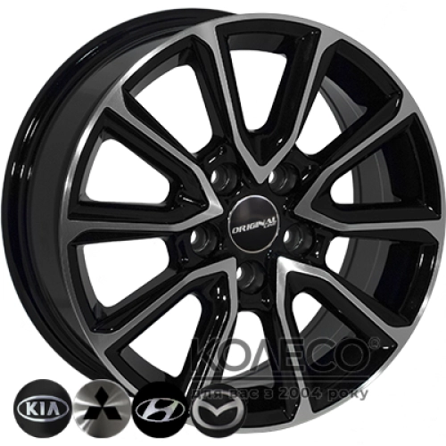 ZW BK5344 W6.5 R16 PCD5x114.3 ET35 DIA67.1 BP