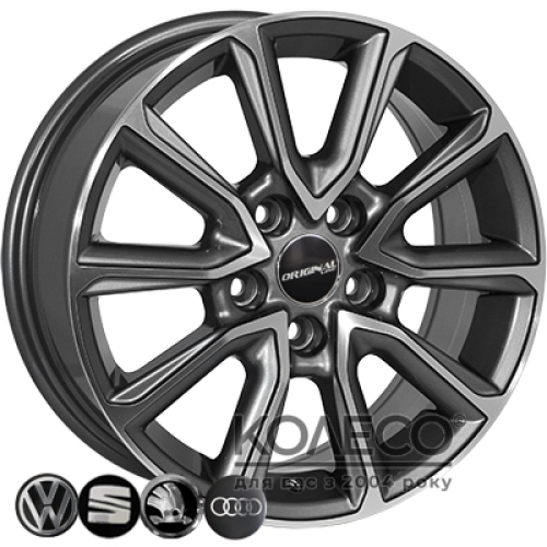 ZW BK5344 W6.5 R16 PCD5x112 ET40 DIA57.1 GP