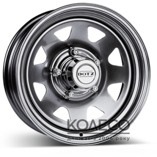 Dotz Dakar W7 R16 PCD6x139.7 ET13 DIA110.1 dark