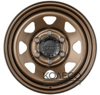 Диски Dotz Dakar W7 R16 PCD6x139.7 ET13 DIA110.1 Matt bronz
