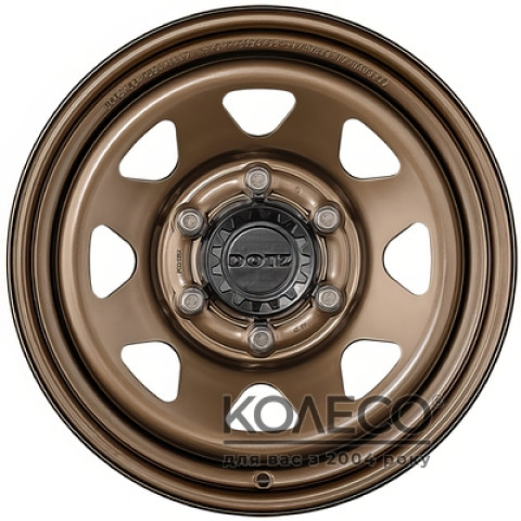 Dotz Dakar W7 R16 PCD6x139.7 ET13 DIA110.1 Matt bronz