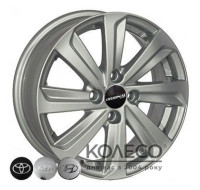 Диски Replica Hyundai (BK736) W5.5 R14 PCD4x100 ET40 DIA54.1 S