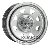Диски Dotz Pharao W6 R15 PCD5x139.7 ET45 DIA110.1 silver